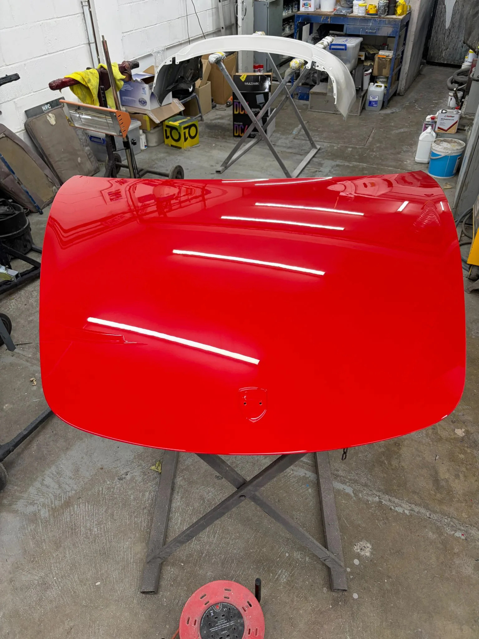 After — Porsche Bonnet Repair