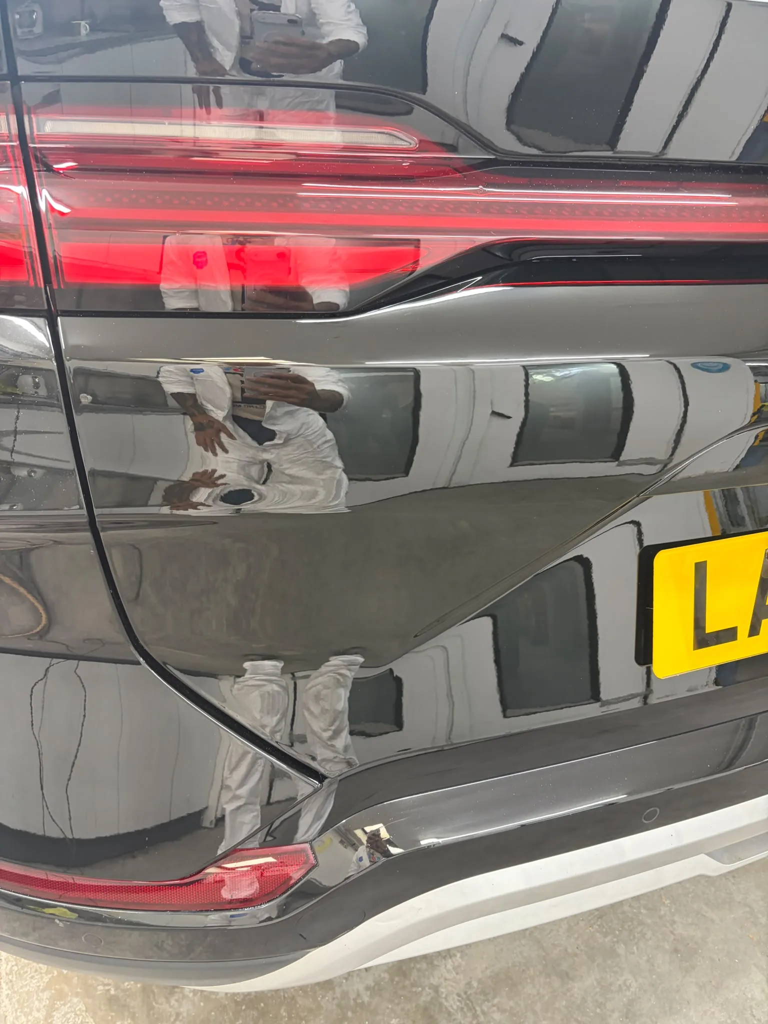 After — BYD hit by another vehicle