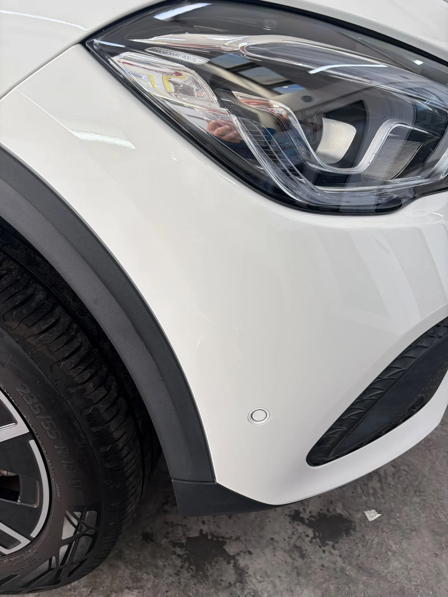 After — Mercedes Benze Front Bumper Repair
